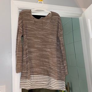 Long sleeve baby doll top